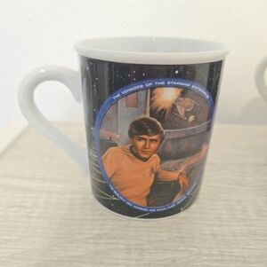 Vintage Star Trek Mug Chekov Art By Susie Morton 1966-1983 Older Version